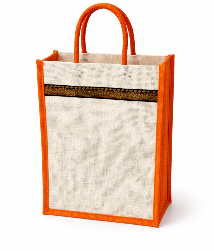 Chettinadu border cotton gift bag